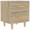 Sonoma Oak Bed Cabinet - Scandinavian Charm 40x35x47.5 cm