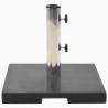 Parasol Base Granite 20 kg Square Black Colour black Quantity in Package 1 Weight 20 kg Model without wheels 