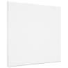 Stretched Canvases 12 pcs - White Fabric & Pine Wood Frame