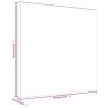 Stretched Canvases 12 pcs - White Fabric & Pine Wood Frame