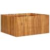 Garden Raised Bed 100x100x50 cm Solid Acacia Wood Size 100 x 100 x 50 cm Quantity in Package 1 