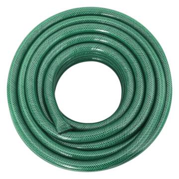 Garden Hose with Fitting Set - 10m PVC Green | HipoMarket