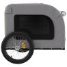 Pet Bike Trailer - Green & Grey Oxford Fabric & Iron | HipoMarket