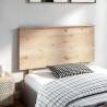 Stylish Solid Wood Pine Bed Headboard - 124x6x82.5 cm