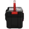 Tool Box Black and Red - 55x28x26.5 cm | Hipomarket