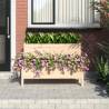 Planter 110x84x75 cm Solid Wood Pine | Hipo Market