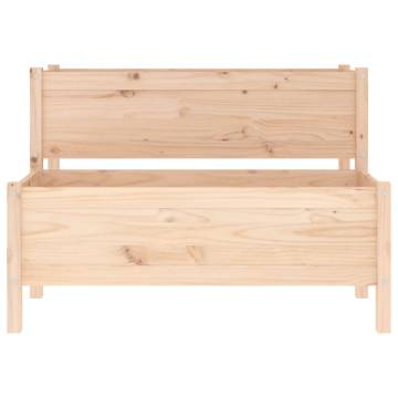 Planter 110x84x75 cm Solid Wood Pine | Hipo Market