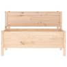 Planter 110x84x75 cm Solid Wood Pine | Hipo Market