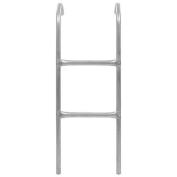 2-Step Trampoline Ladder - Heavy Duty Steel 102.6 cm | HipoMarket