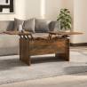 Stylish Smoked Oak Coffee Table - 80x50 cm | Hipomarket