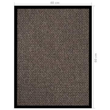 Beige Doormat 40x60 cm - Durable & Stylish Entryway Solution