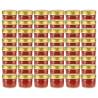 Glass Jam Jars with Gold Lid - 48 pcs 110 ml | HipoMarket