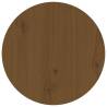 Elegant Coffee Table Honey Brown Ø 40x60 cm Solid Pine Wood