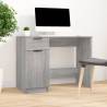 Desk Grey Sonoma 100x50x75 cm Engineered Wood Colour grey sonoma 