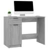 Desk Grey Sonoma - 100x50x75 cm - Engineered Wood