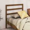 Bed Headboard Honey Brown 96x4x100 cm Solid Wood Pine Colour honey brown Size 96 x 100 cm Quantity in Package 1 