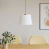 Ceiling Lamp Shade White Ø40x26 cm Wicker Colour white Size Ø 40 x 26 cm 