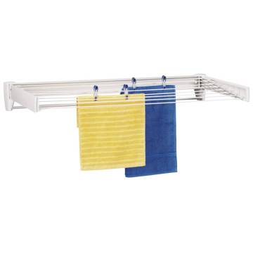 Leifheit Wall-Mounted Airer Telegant Plus 100 - Stylish & Practical