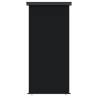 Balcony Side Awning 122x250 cm Black - Stylish & Durable