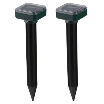 HI Solar Mole Repeller - 2 pcs | Effective Garden Protection