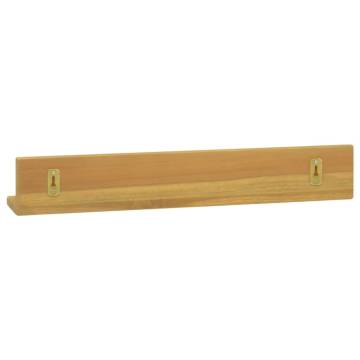 Wall Shelves 2 pcs - Solid Teak Wood | HipoMarket