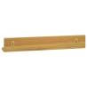 Wall Shelves 2 pcs - Solid Teak Wood | HipoMarket