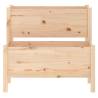 Solid Wood Pine Planter 84.5x84x75 cm | Hipomarket UK