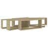 Wall Cube Shelf Set - Sonoma Oak, 6 pcs, 60x15x23 cm