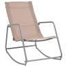 Garden Swing Chair Taupe 95x54x85 cm | Hipomarket UK