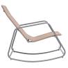 Garden Swing Chair Taupe 95x54x85 cm | Hipomarket UK