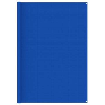 Tent Carpet 250x600 cm Blue HDPE - Comfort for Camping