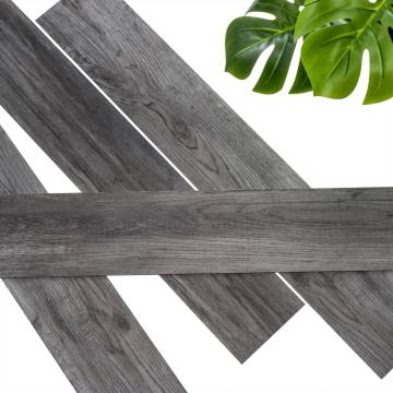 WallArt Barnwood Oak Ash Grey Planks - Stylish Wall Décor