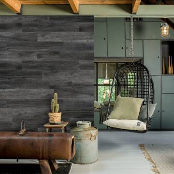 WallArt Barnwood Oak Ash Grey Planks - Stylish Wall Décor