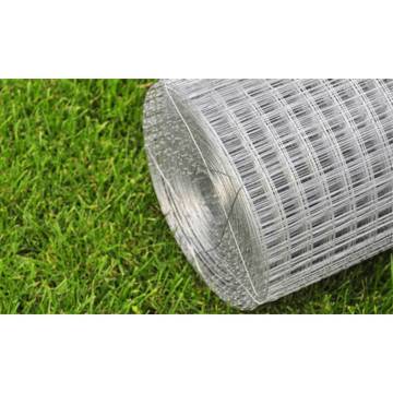 Galvanised Steel Chicken Wire Fence 10x1m - Durable & Versatile