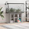 Aquarium Stand Grey Sonoma 120x40x60 cm Engineered Wood Colour grey sonoma Size 120 x 40 x 60 cm 