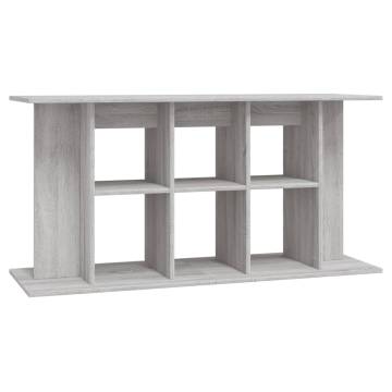 Aquarium Stand Grey Sonoma 120x40x60 cm - Durable & Stylish