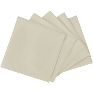 Dinner Napkins 100 pcs Cream 50x50 cm - Elegant Table Decor