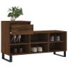 Brown Oak Shoe Cabinet - Stylish Storage Solution | HipoMarket