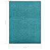 Washable Cyan Doormat 90x120 cm - Indoor/Outdoor Use