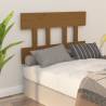 Stylish Honey Brown Bed Headboard - Solid Pine Wood | Hipomarket