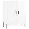 High Gloss White Sideboard - 69.5x34x90 cm | Hipomarket