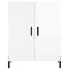 High Gloss White Sideboard - 69.5x34x90 cm | Hipomarket