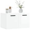 High Gloss White Wall Cabinet - 60x36.5 cm | HipoMarket