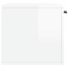 High Gloss White Wall Cabinet - 60x36.5 cm | HipoMarket