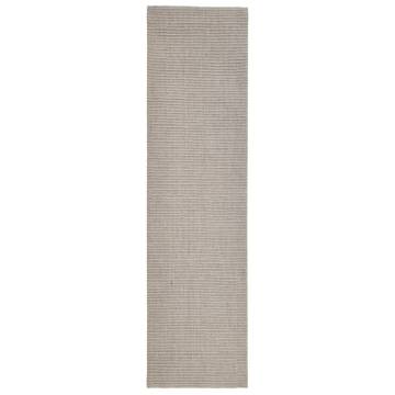 Natural Sisal Rug 66x250 cm - Sand Color | Hipomarket