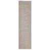 Natural Sisal Rug 66x250 cm - Sand Color | Hipomarket