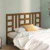 Bed Headboard Honey Brown 146x4x100 cm Solid Wood Pine Colour honey brown Size 146 x 100 cm Quantity in Package 1 