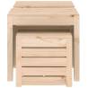 3 Piece Garden Box Set - Solid Wood Pine | HipoMarket