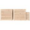 3 Piece Garden Box Set - Solid Wood Pine | HipoMarket