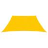 Sunshade Sail 3x4m Yellow 160g/m² - UV & Mould Resistant